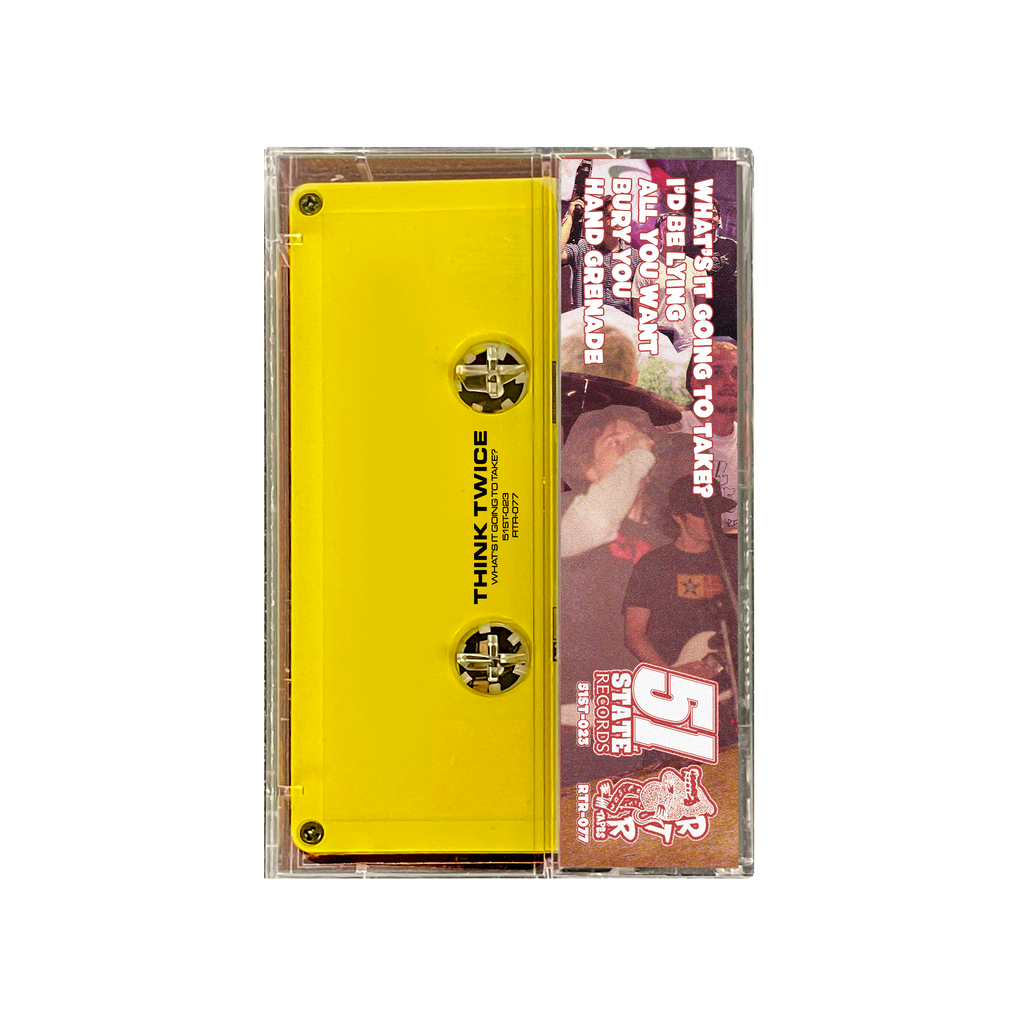 What's It Going To Take? - Yellow Cassette