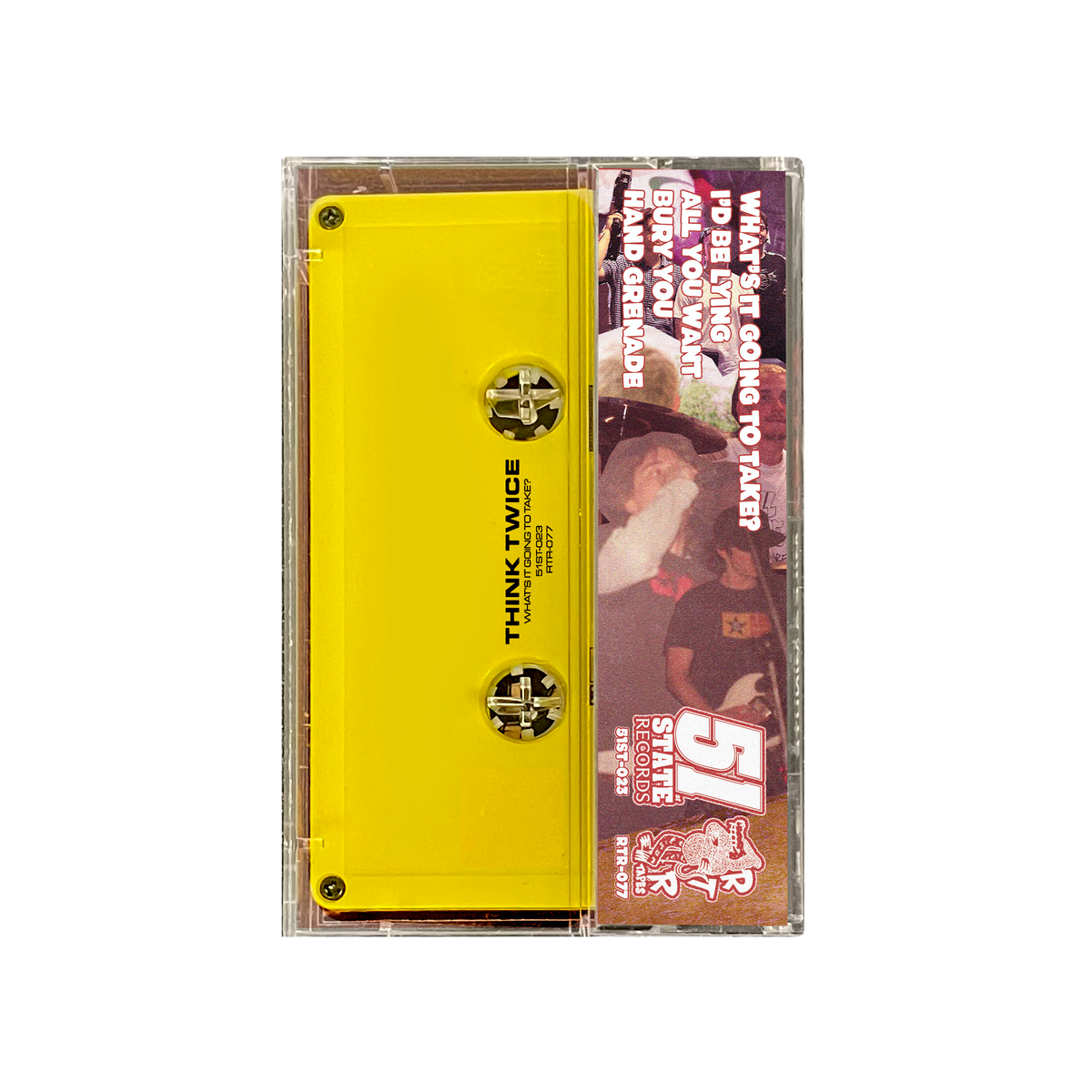 What's It Going To Take? - Yellow Cassette