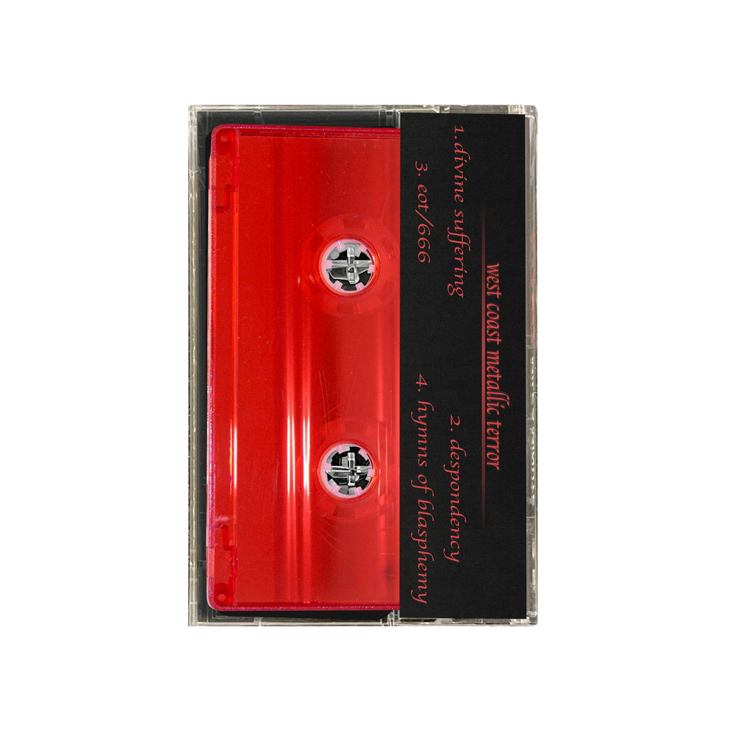 Crucify The Masses - Despondency Red Cassette