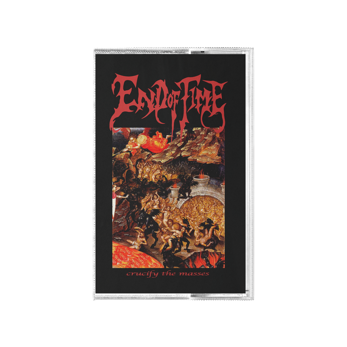 Crucify The Masses - Despondency Red Cassette
